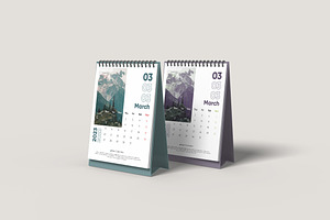 2023 Desk Calendar Mockup