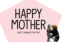Happy Mother Typeface