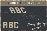 Heavy Boxing. Font Duo, a Blackletter Font by VozzyStock (Thumbnail 4 of 9)