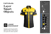 T-Shirt Mockup, a Shirt Mockup by image touch (Thumbnail 3 of 4)