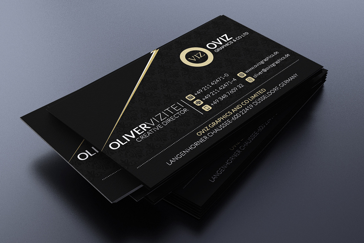 Classy Business Card, a Business Card Template by Marvel (Photo 3 of 4)