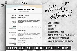 Professional RESUME Template MF