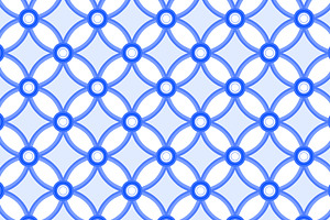 Royal Blue Chain Pattern Seamless, a Pattern Graphic by Sharon Schwalbe