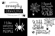 6 Spooky Halloween Fonts Bundle Set, a Serif Font by Dancing with Ink (Thumbnail 4 of 13)