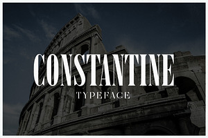 Constantine - Luxury Display Serif