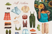 Little Autumn Mysteries Cottagecore, a Seasonal Illustration by Catch the Dream Art (Thumbnail 9 of 13)