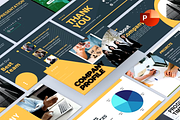 Company Profile PowerPoint Template, a Presentation Template by PaperMoon (Thumbnail 1 of 4)