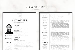 Mike W Resume And Cover Template