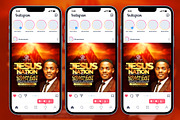 Church Flyer Design Template, a Social Media Template by church flyer templates (Thumbnail 4 of 5)