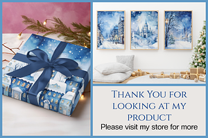 Beautiful Blue Christmas Backgrounds