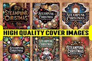 Steampunk Christmas Coloring Book, a Seasonal Illustration by Ink Gallery (Thumbnail 5 of 5)