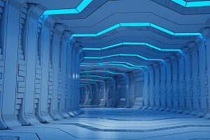 Futuristic Tunnel 10