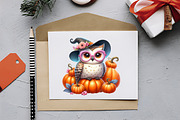 Pastel Halloween Sublimation Clipart, an Illustration by RobertsArt (Thumbnail 5 of 7)