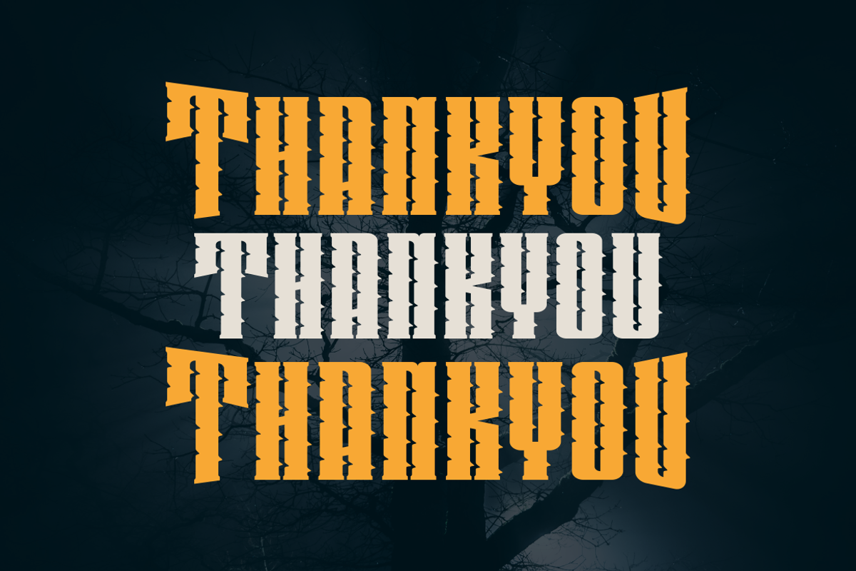 Alter Season - Horror Halloween Font, a Handwritten Font by Viswal Studio (Photo 7 of 7)