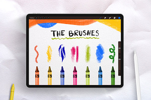 The Crayon Box For Procreate