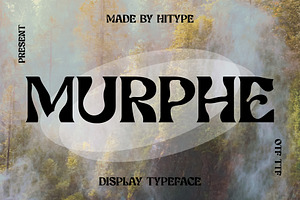 Murphe Display Typeface - Hitype