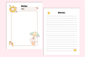 Summer Planner For Kids For Canva