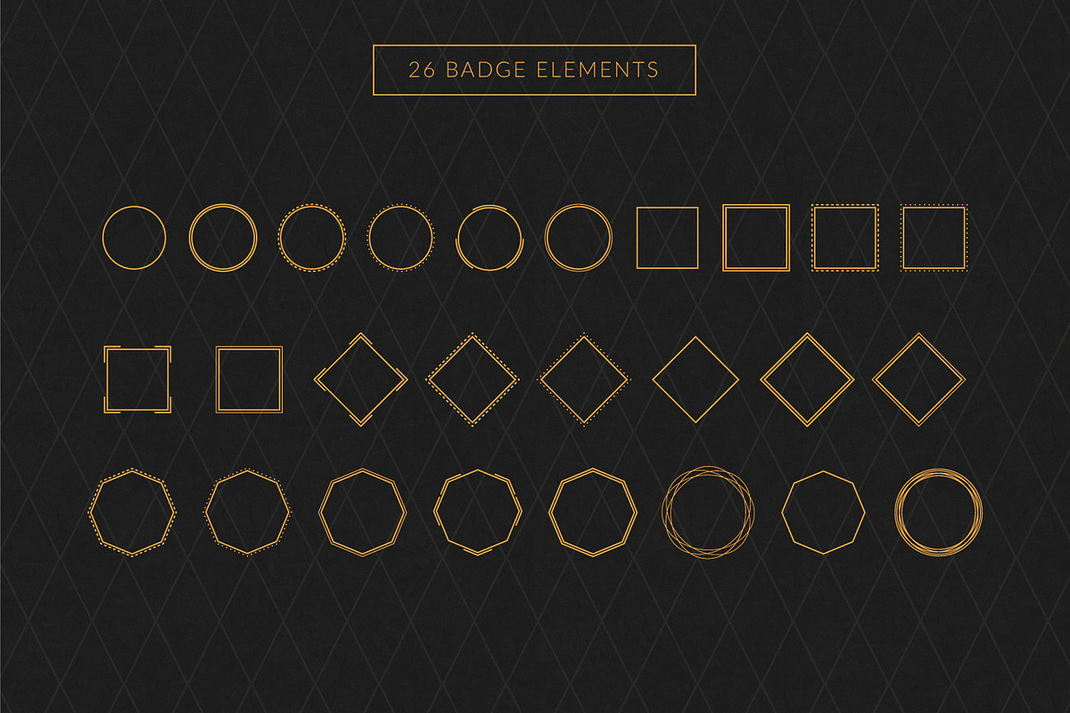 Monogram logo set, a Branding & Logo Template by Anchors_and_Curves (Photo 5 of 5)