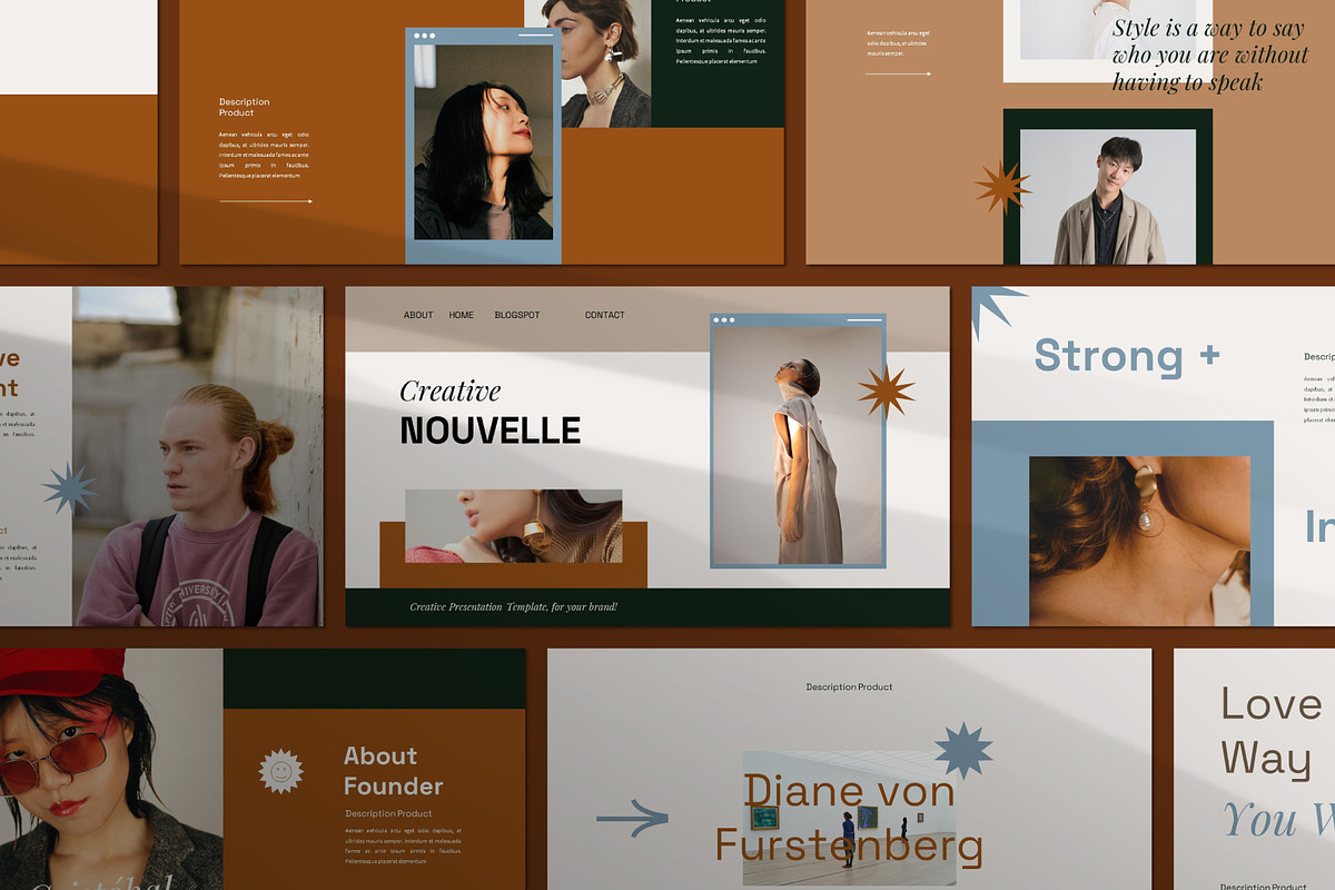 NOUVELLE Bundle Presentation Pack, a Presentation Template by Rocket Template (Photo 11 of 15)