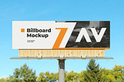 Billboard Mockup, an Advertising Mockup by zpackcreative (Thumbnail 1 of 4)