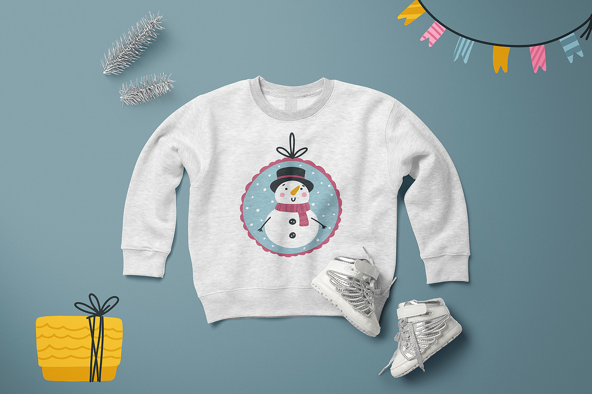 Pink christmas collection, an Object Illustration by Svitlana Kharchuk (Photo 11 of 12)