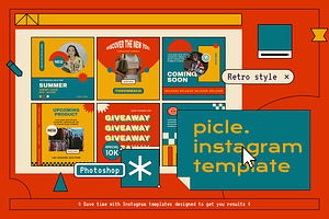 Picle Post & Story Template