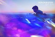 Holographic Light Leaks, a Texture Graphic by Julie&Taily (Thumbnail 16 of 28)