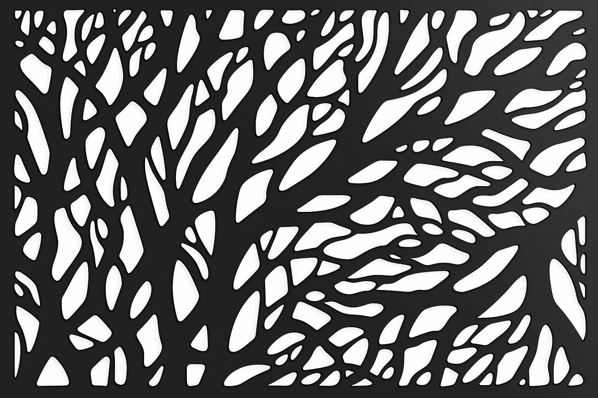 Tree Branch Laser Cut Panel Bundle, a Graphic by BIPLOB EXPERT (Photo 7 of 11)