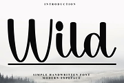 Wild, a Handwritten Font by FreshTypeINK (Thumbnail 1 of 8)