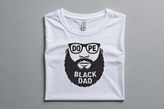 Dope Black Dad Beard Glasses Design, a Decorative Illustration by Purpose Ekbal (Thumbnail 2 of 3)