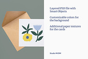Greeting Card Square Mockup Duo, a Print Template by Studio MVDM (Thumbnail 3 of 8)