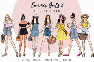 Summer Girls 6 - Light Skin