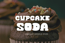 Bubble Display Font - Cupcake Soda