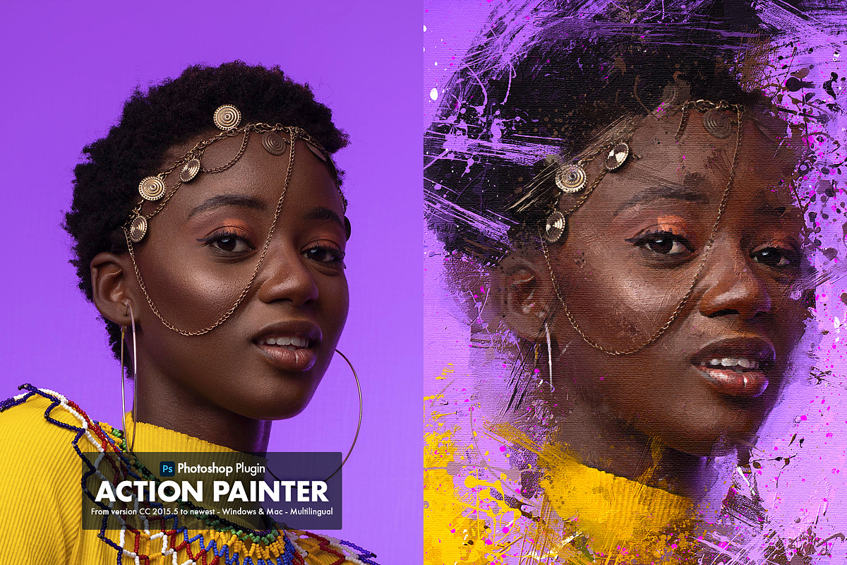 Action Painter Photoshop Plugin, a Plug-in Add-On by Blacknull (Photo 10 of 17)