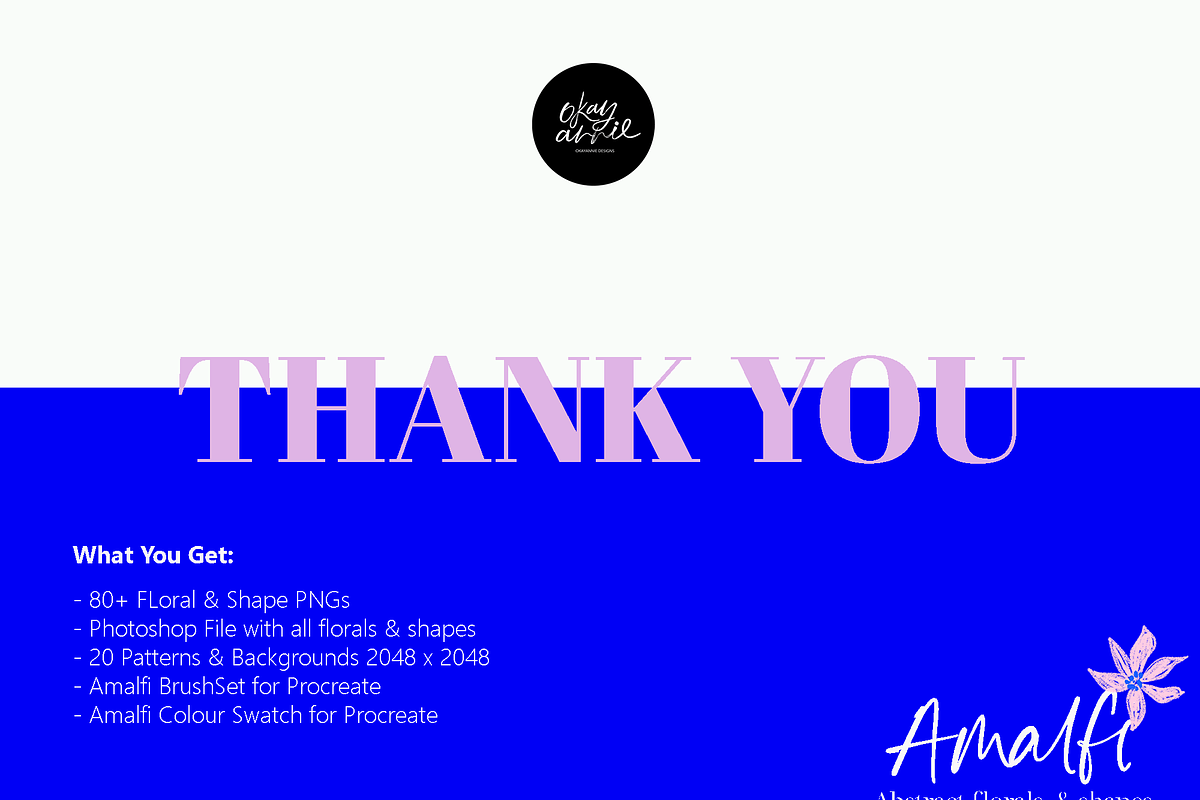 Amalfi: Abstract Floral & Shapes, a Brush Add-On by OkayAnnie Designs (Photo 15 of 15)