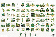 Rainy Day Clipart, a Seasonal Illustration by Markicha Art (Thumbnail 4 of 6)