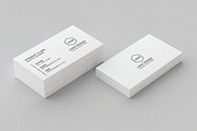 Clean Minimal Business Card Template, a Business Card Template by Shahjhan (Thumbnail 1 of 4)