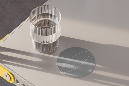 Coaster Standard Mockup 01, a Cups & Container Mockup by Orbyt Studio