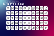 Bullet points icons, an Outline Icon by Wencory (Thumbnail 1 of 2)