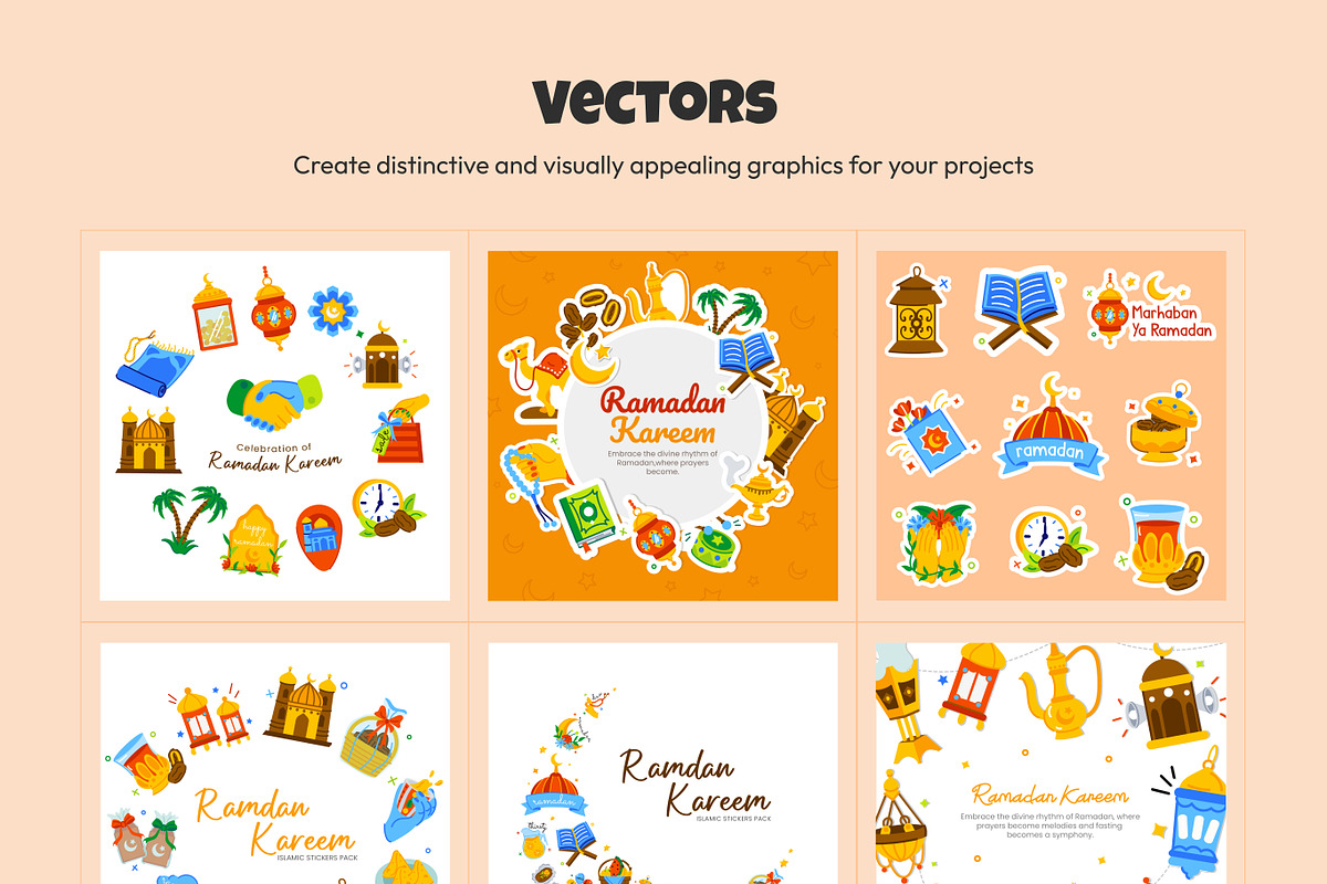 Ramadan Designs Bundle, an Emoji Icon by Prosymbols (Photo 7 of 15)