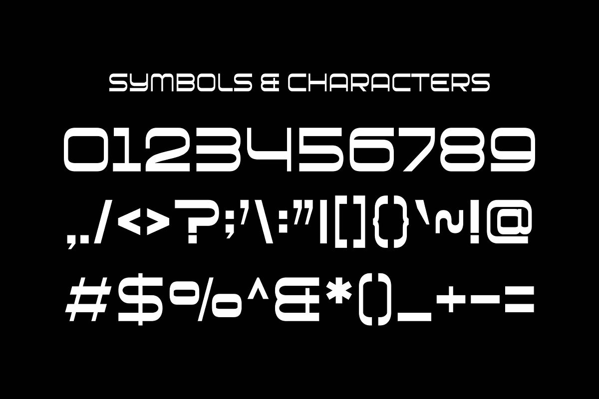 Senig - Tech Display Font, a Sans Serif Font by lelevien (Photo 2 of 4)