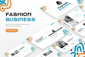 Fashion Business - Powerpoint, a Presentation Template by AQR Studio