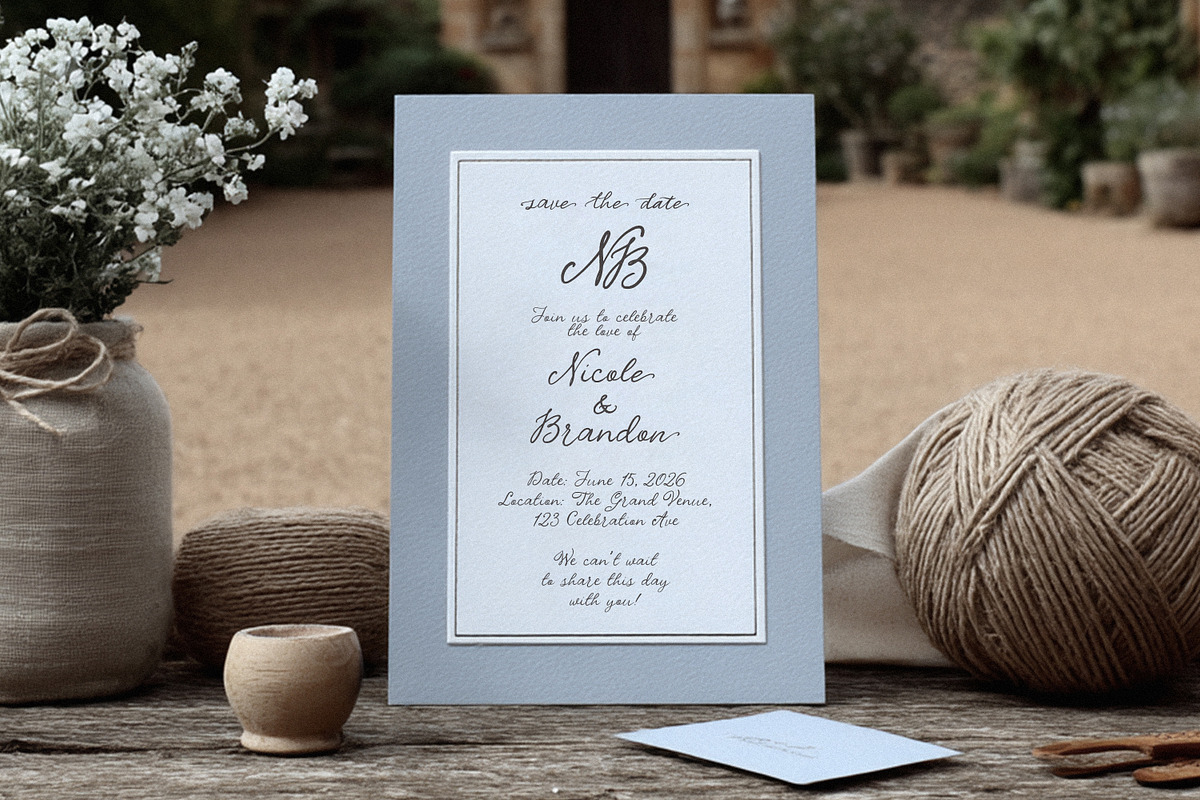 Villa al Mare | Vintage Script Font, a Script Font by AnMark (Photo 13 of 15)