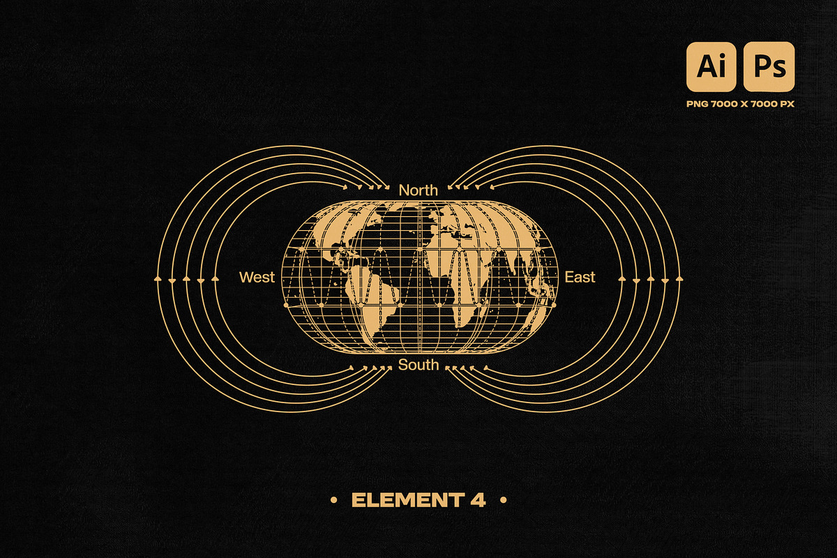 3D WIREFRAME VECTOR GRAPHIC PACK, an Object Graphic by BonkiStudio (Photo 5 of 9)