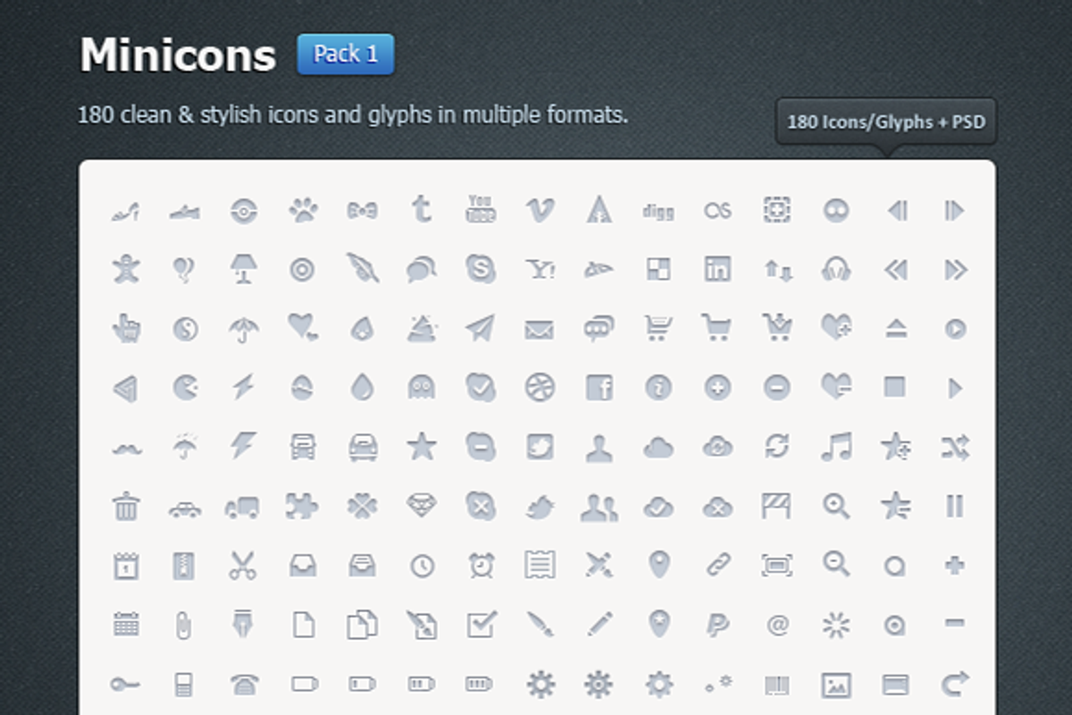 350 Minicons, an Icon by Pixlsby.me (Photo 2 of 6)