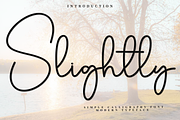 Slightly, a Handwritten Font by InermediaSTUDIO (Thumbnail 1 of 8)