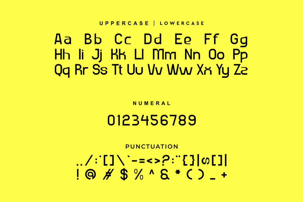Gogsen - Logo Font, a Sans Serif Font by Iqsiart Studio (Photo 6 of 7)