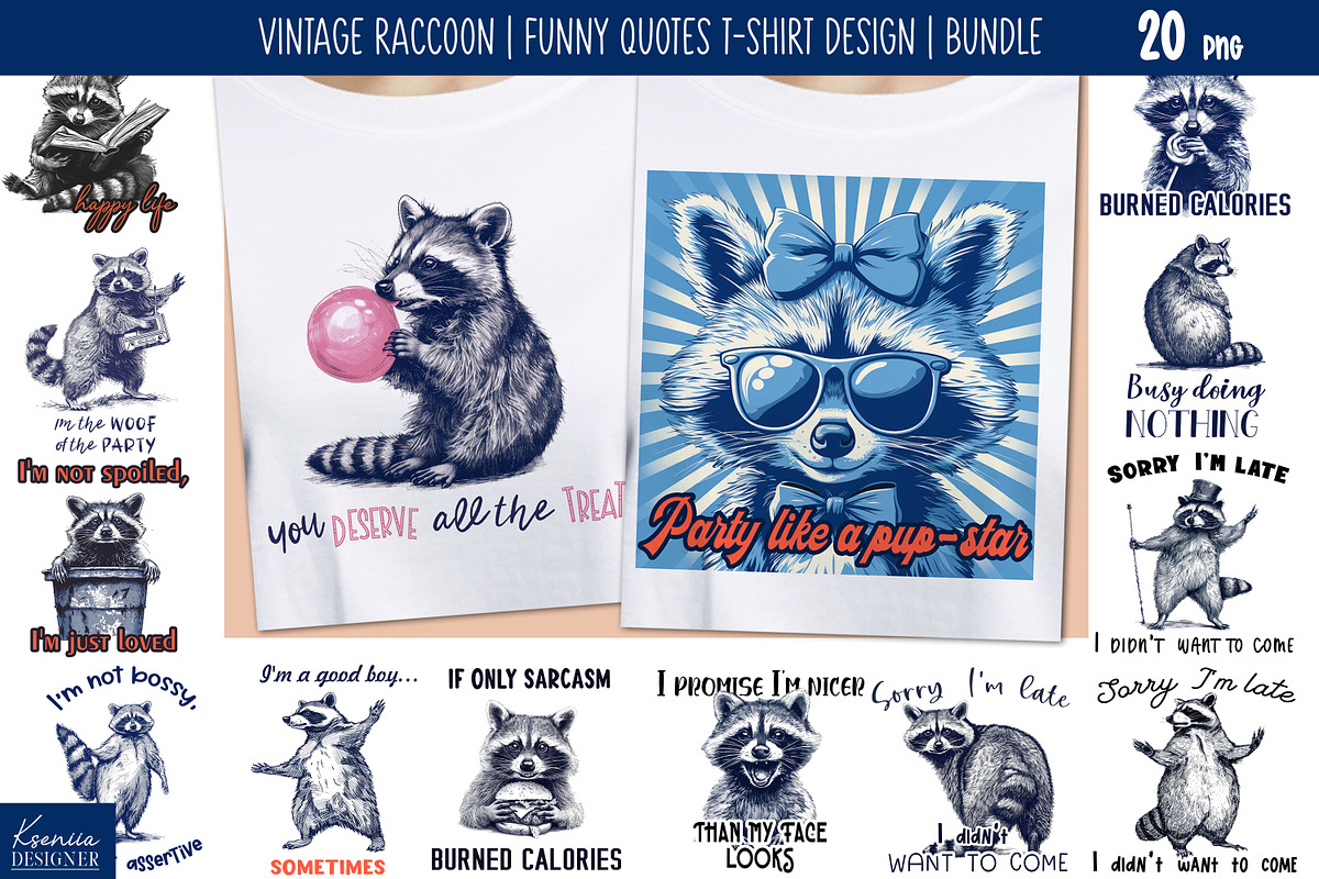 Funny quotes|Positive sayings|Animal, an Animal Illustration by Kseniia_designer's shop (Photo 9 of 10)