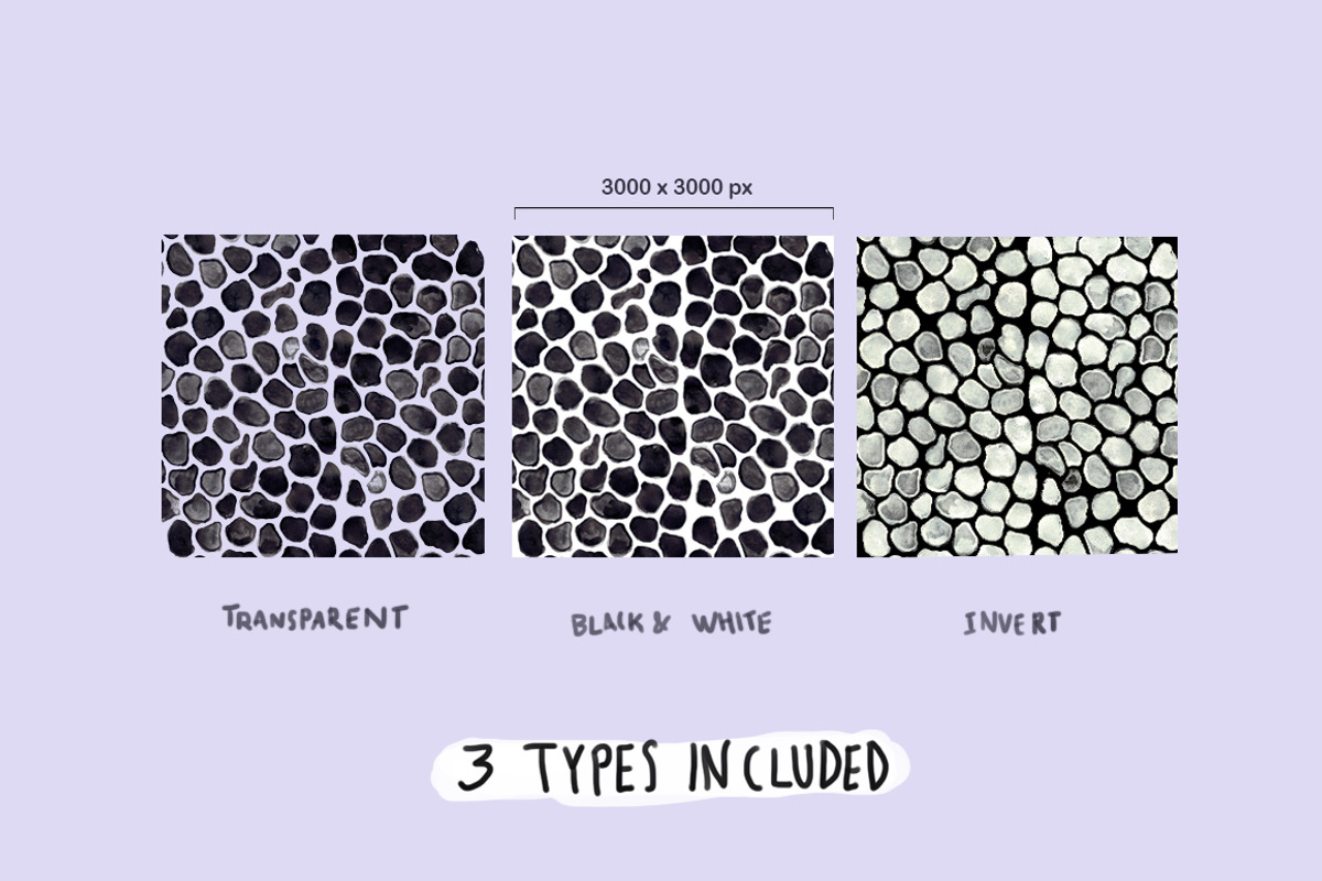 Ink-Graphic/Doodle Seamless Patterns, a Pattern Graphic by aniunova (Photo 3 of 5)