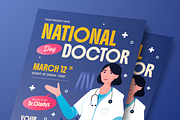 National Doctor's Day Flyer, a Flyer Template by Annora Studio (Thumbnail 4 of 6)